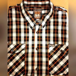 DIXXON 5XL SHORT SLEEVE BUTTON UP